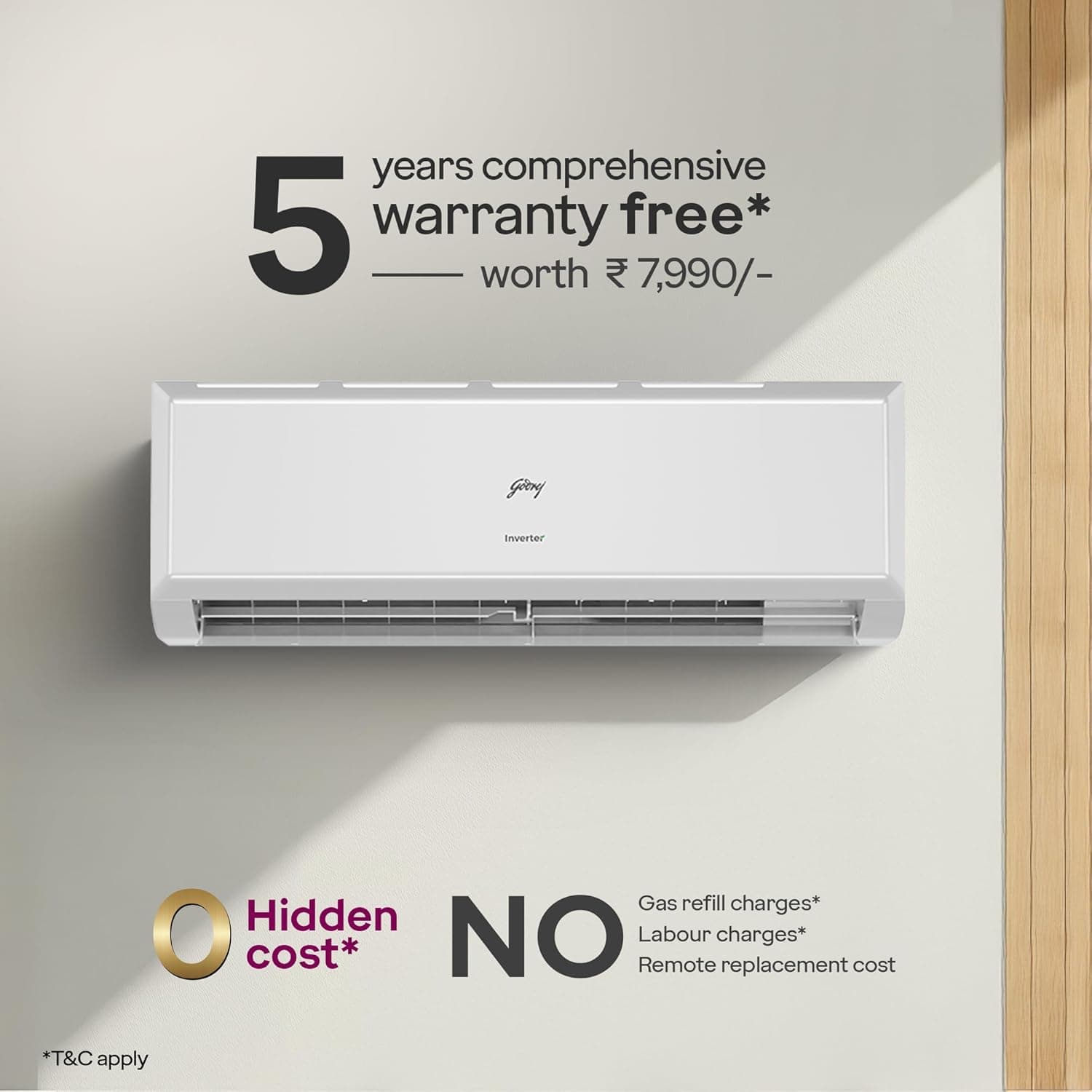 Godrej 1.5T 3S Split AC preview 7