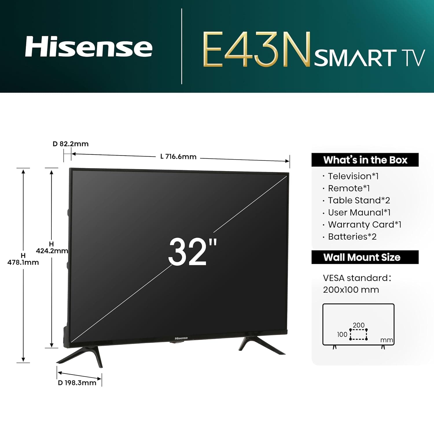 Hisense 32” TV preview 6