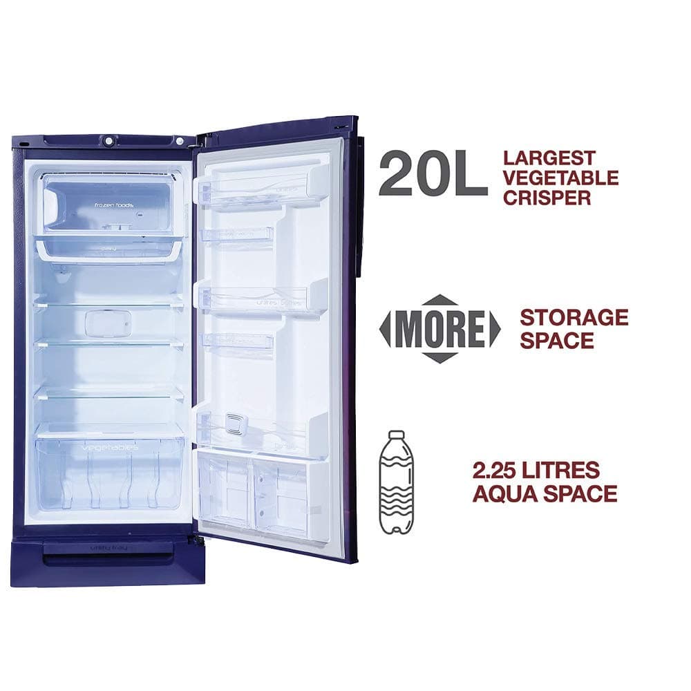 210L 4 Star Single Door Refrigerator preview 3