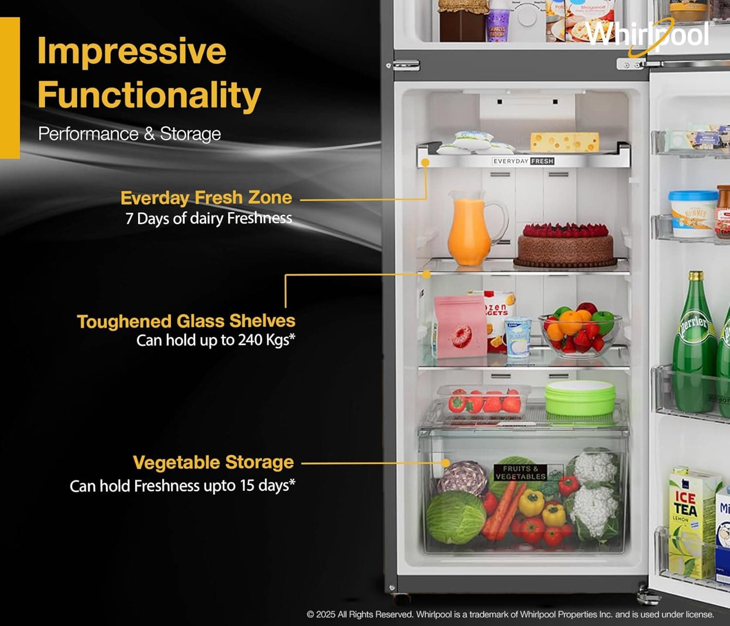235L 3 Star Double Door Refrigerator preview 5
