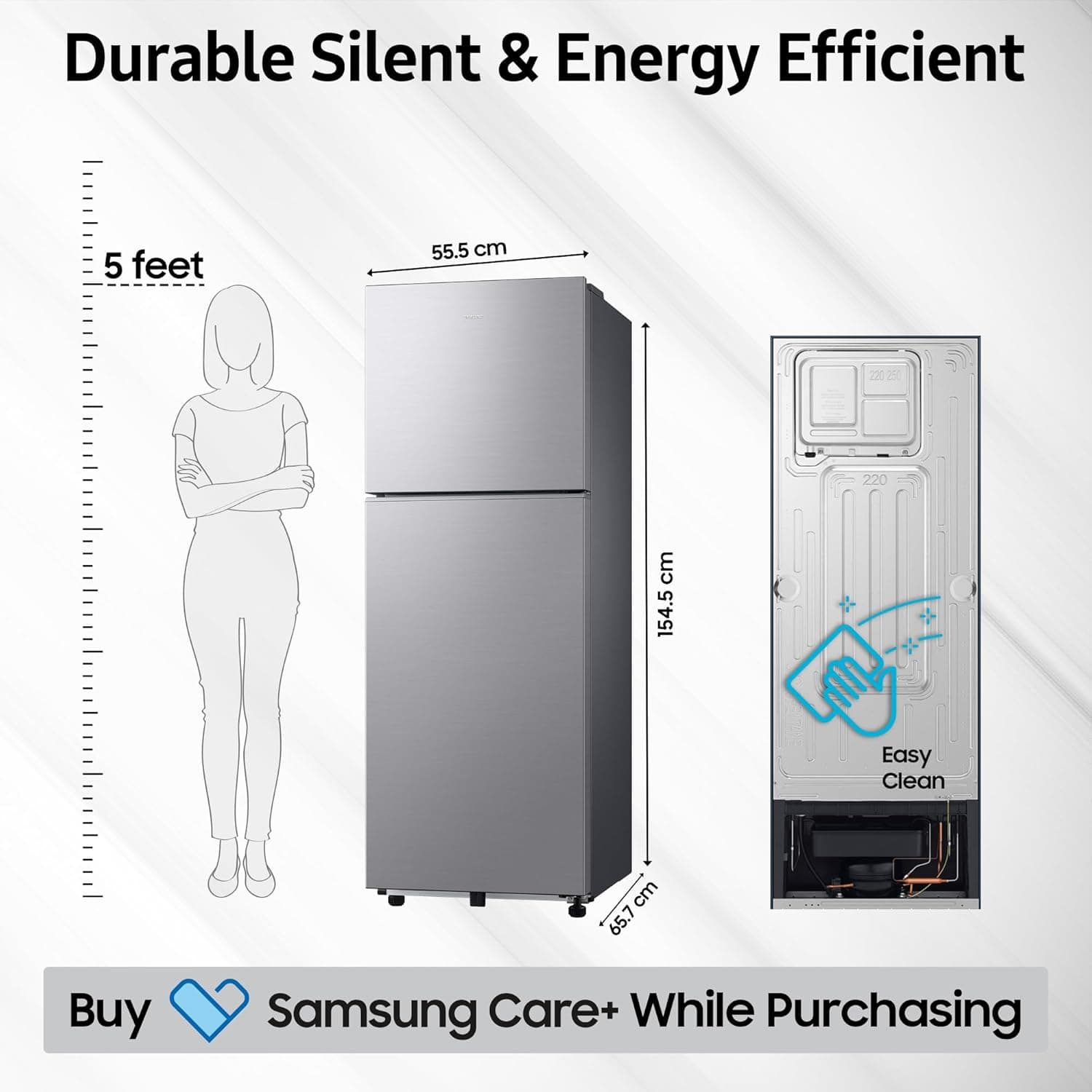 236L 2 Star Double Door Refrigerator preview 6