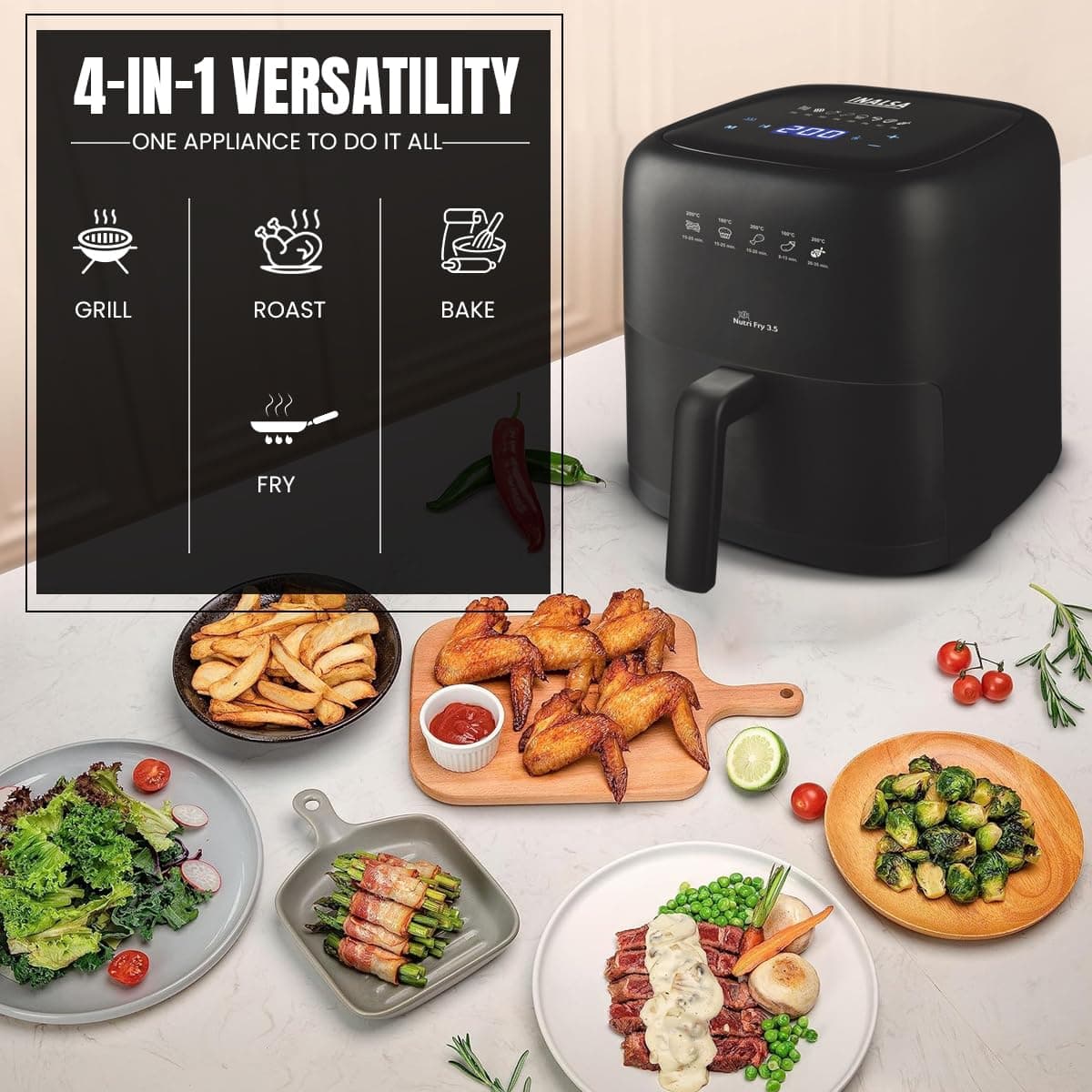 INALSA Air Fryer 3.5 ltr preview 6