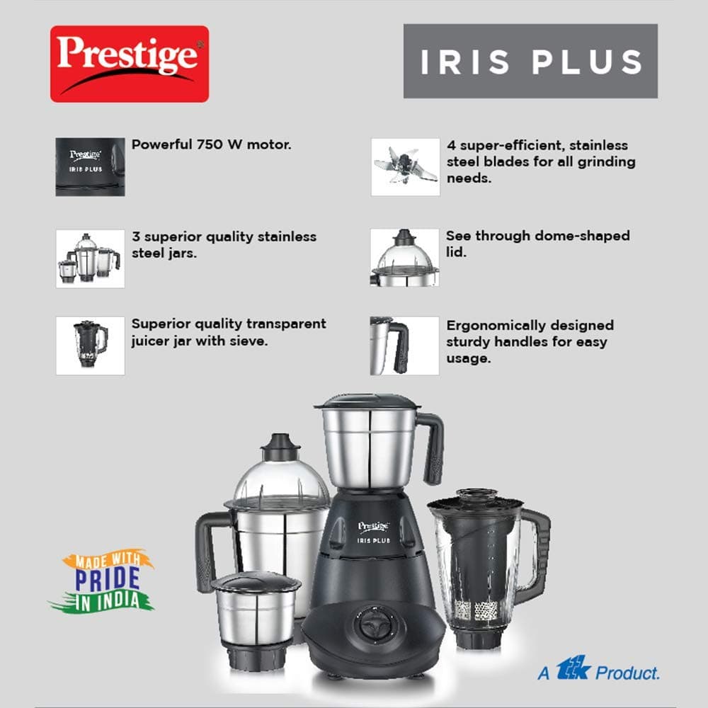Iris 750W Mixer Grinder preview 4