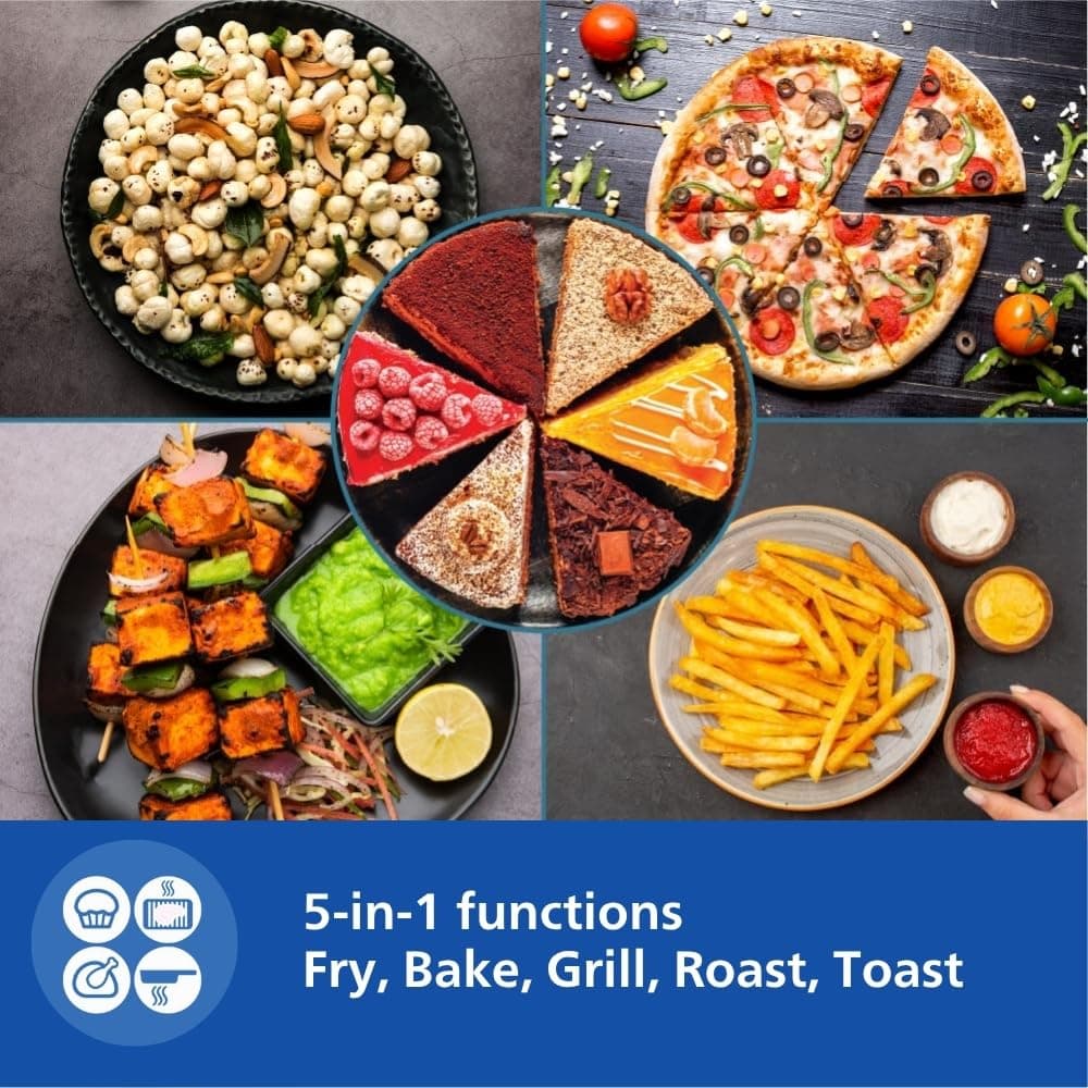 PHILIPS Air Fryer HD9200/90, uses up to 90% less fat preview 3
