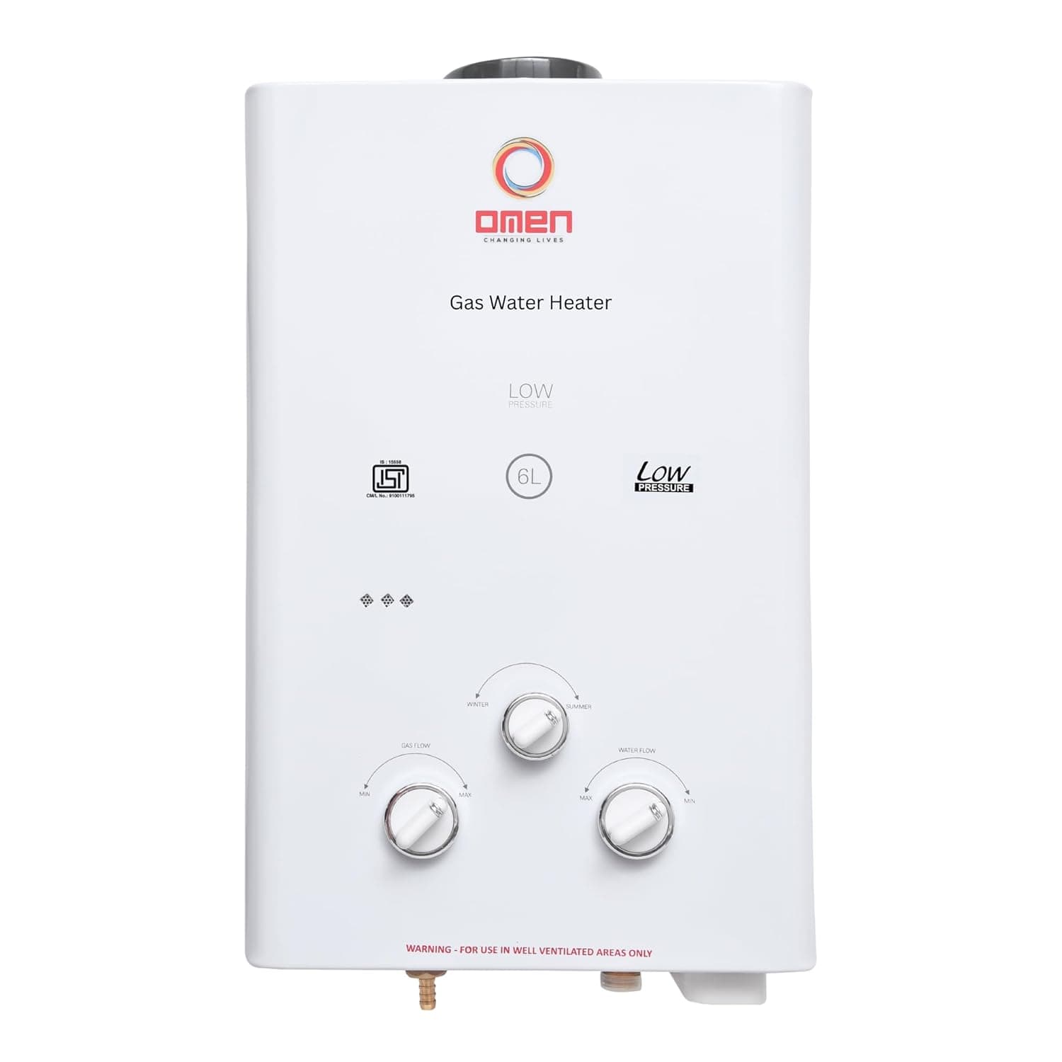 OMEN GAS GEYSER INSTANT