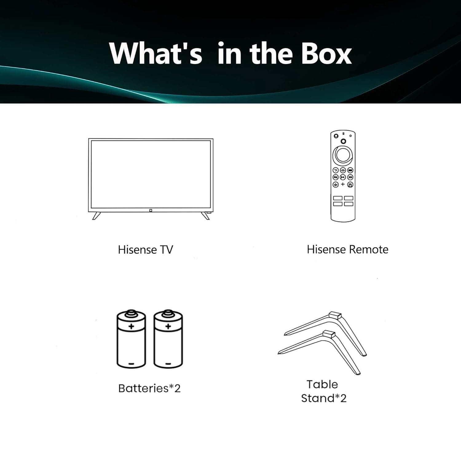HISENSE LED TV C.TV58A6Q preview 2