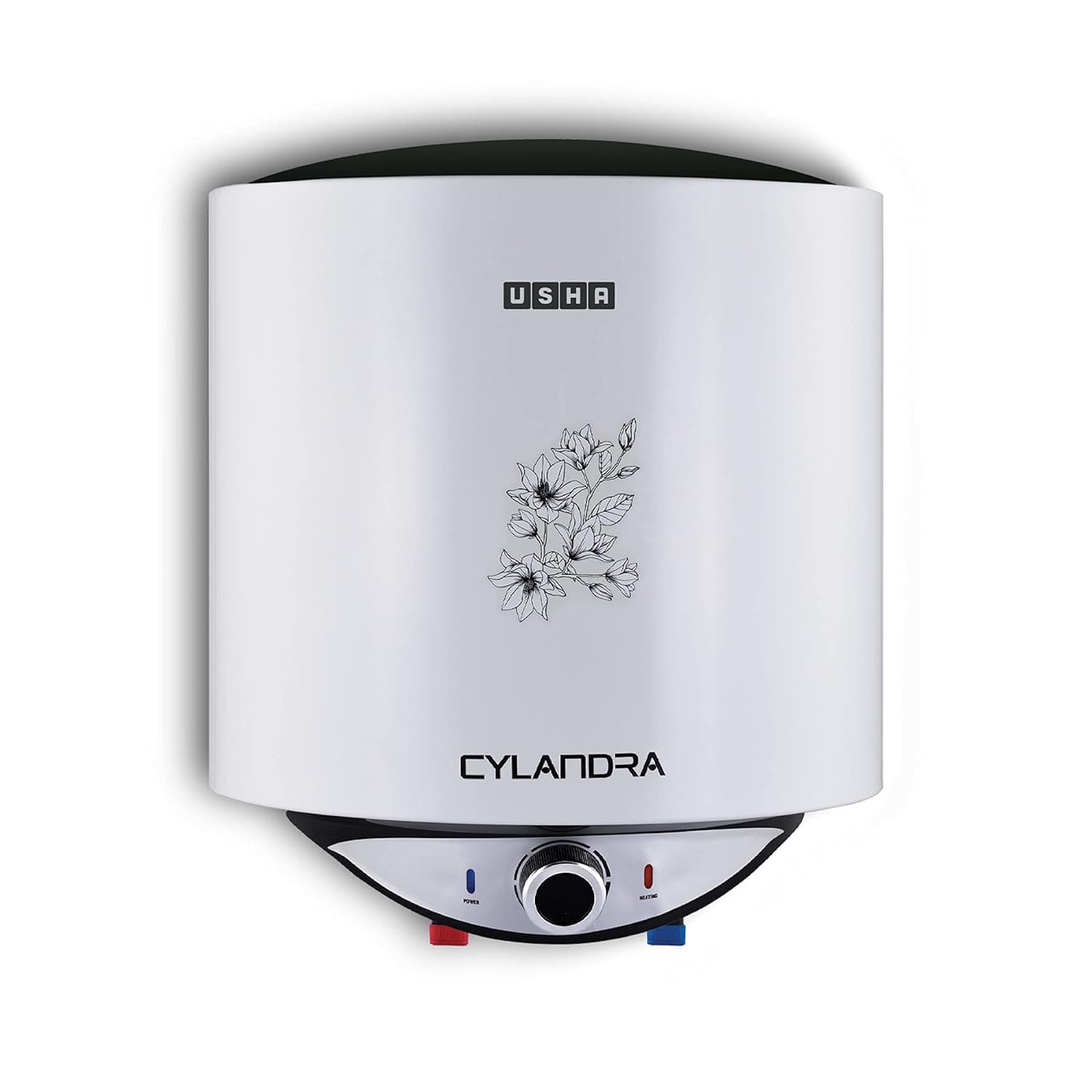 USHA GEYSER SWH CYLANDRA 15L WHITE