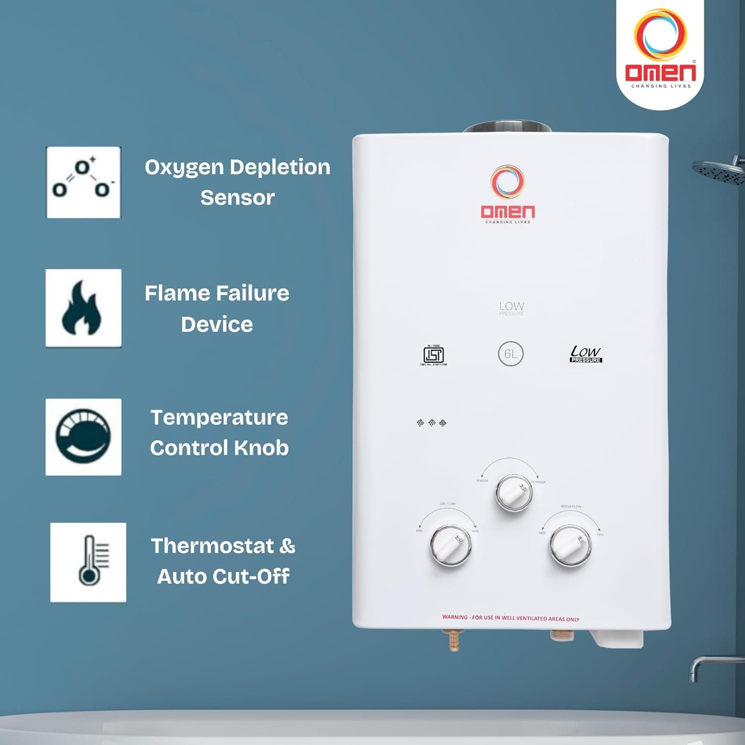 OMEN GAS GEYSER INSTANT preview 5
