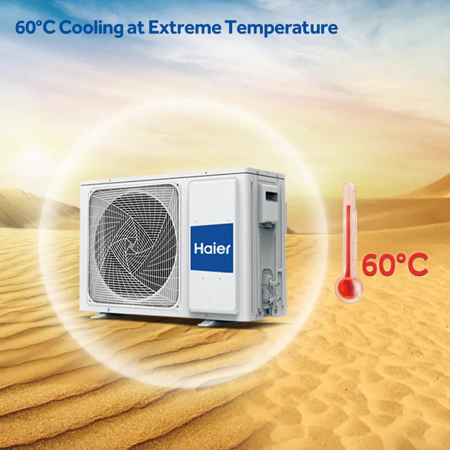 HAIER INVERTER SPLIT AC 1.6T 5* HS19K-PYSG5BN I/D preview 3