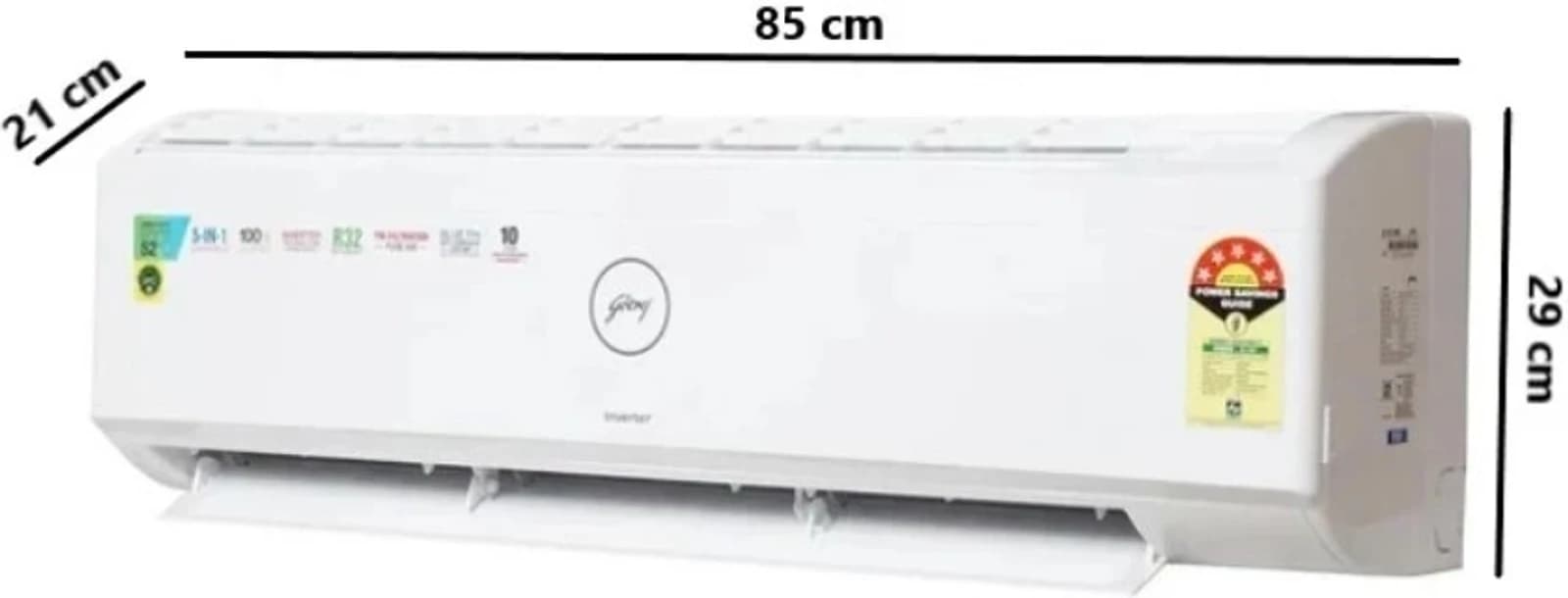 GODREJ INVERTER AC 1.5TON SIC 18ITC5-WYD I/D preview 3