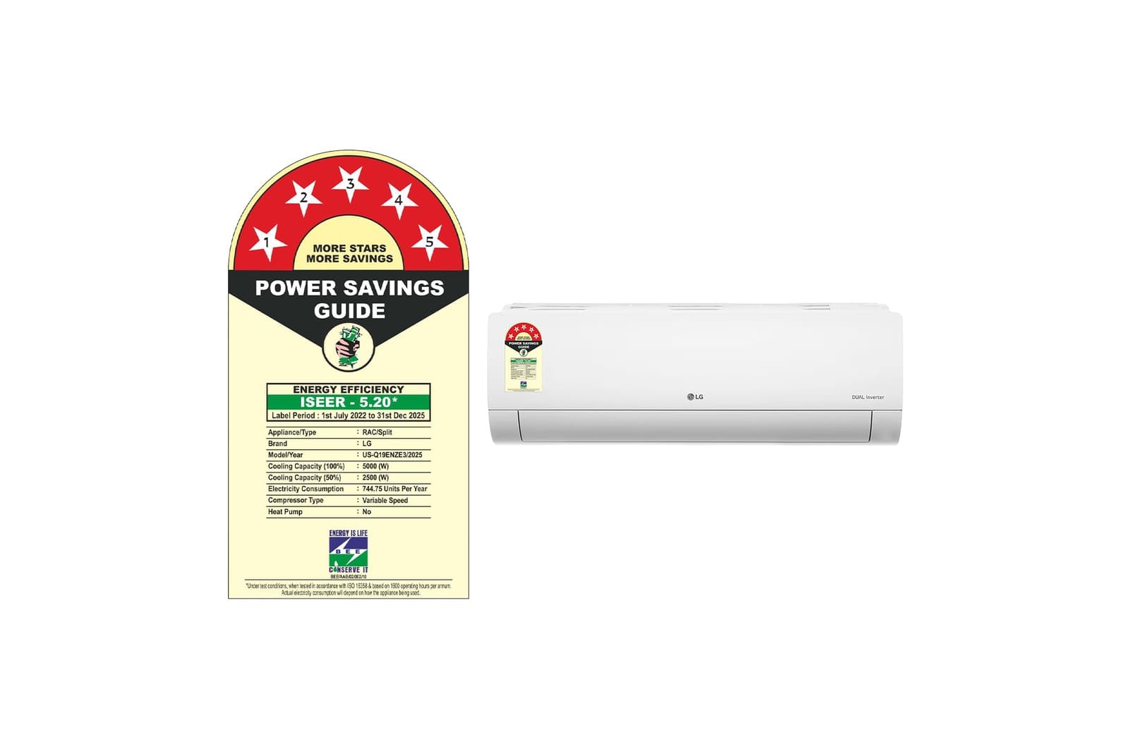 LG INVERTER AC1.5TON USNQ19ENZE3 I/D preview 4