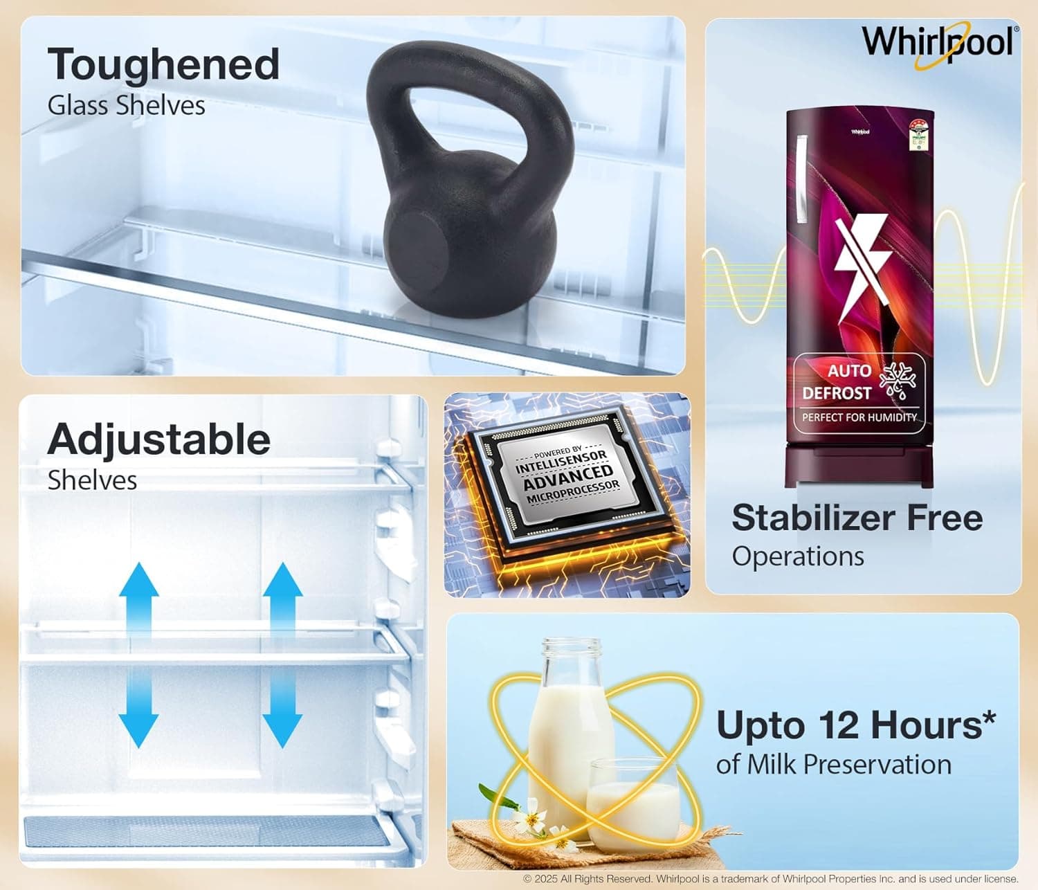 73766 WHIRLPOOL REF 260 IMPRO PRM 3S WINE BREEZE preview 6