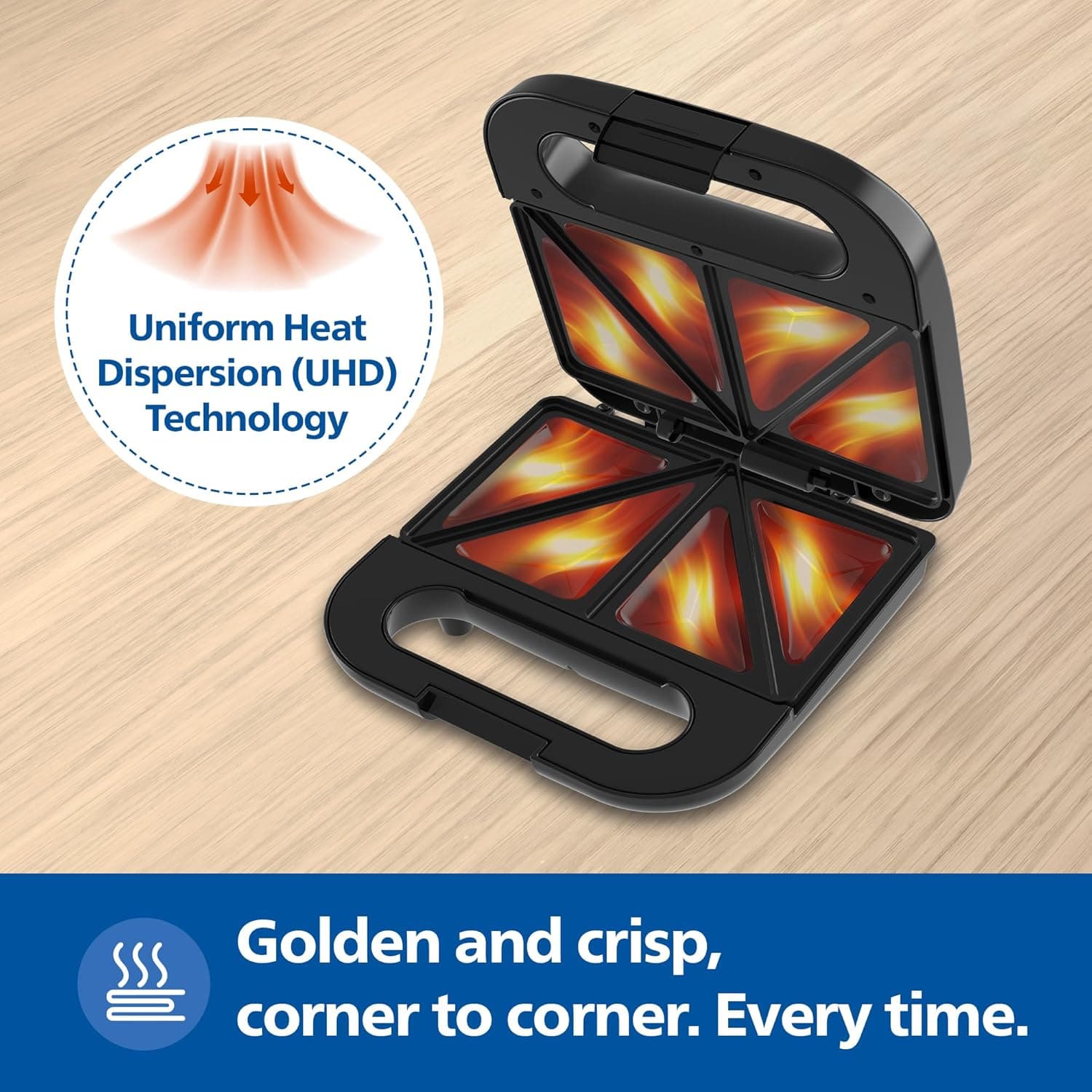 PHILIPS SANDWICH MAKER HD3000/80 preview 3