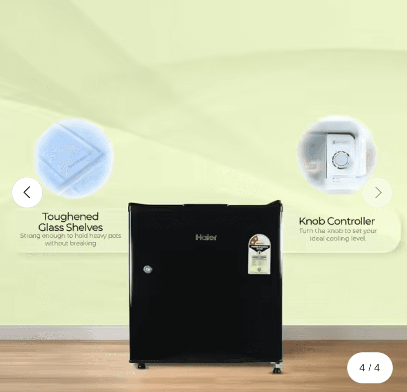HAIER REF HRD-752KSA 50L preview 2