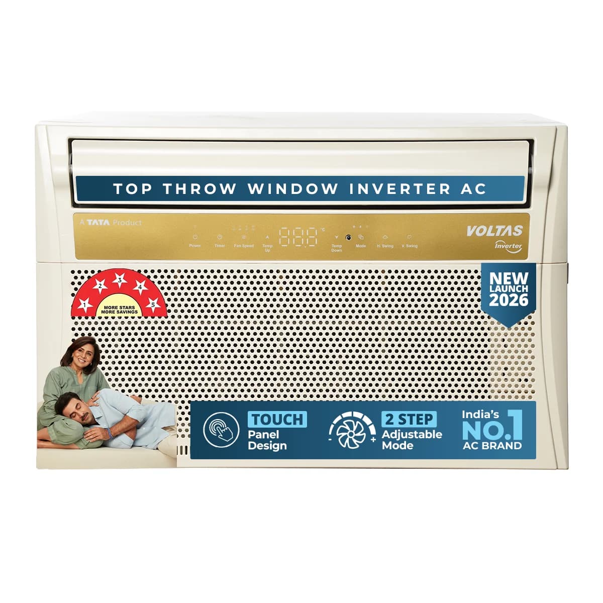 VOLTAS WAC 1.5T 5S 185 INV TOPAZ
