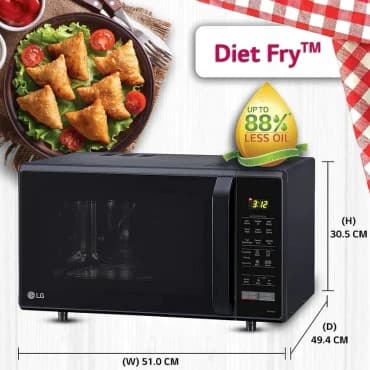 LG 21 L CONVECTION MICROWAVE OVEN MC2146BG preview 3