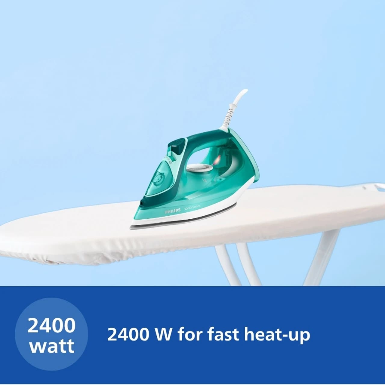 PHILIPS STEAM IRON DST3030/70 2400W preview 3
