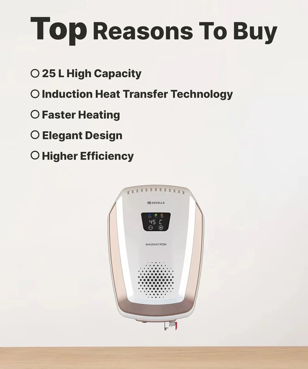 HAVELLS GEYSER MAGNATRON 4S 25LTR SP FP preview 3