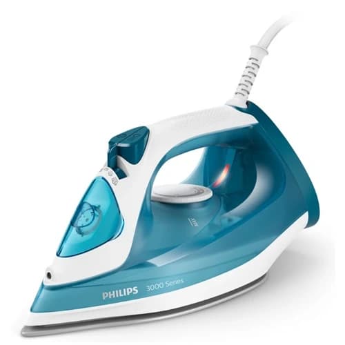 Philips DST3011/20 2200W steam iron with ceramic soleplate in blue