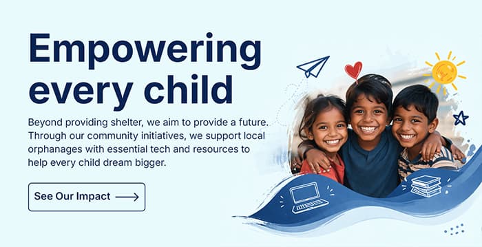 Home page orphanage banner