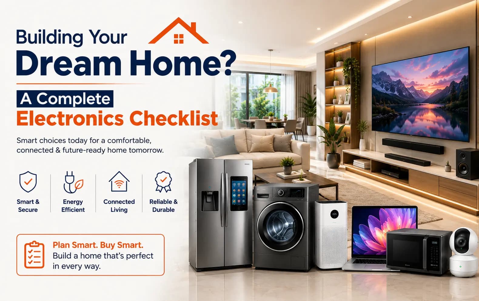Building Your Dream Home? A Complete Electronics Checklist