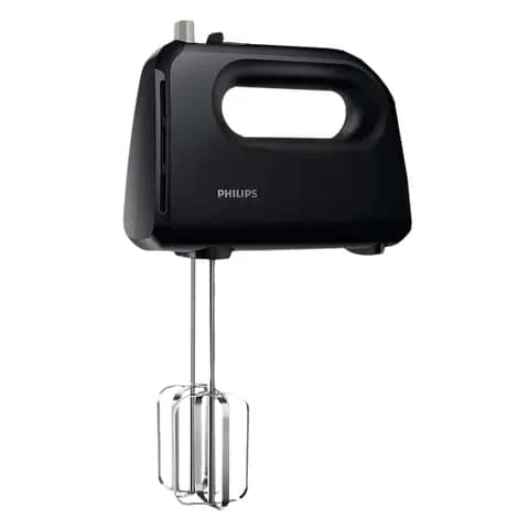 Philips-HR372010-300W-black-hand-mixer-with-5-speed-control-and-stainless-steel-attachments