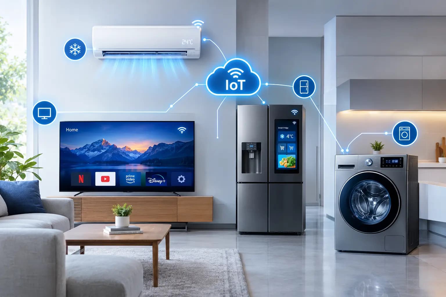 How IoT Is Changing TVs, ACs, Refrigerators and Washing Machines