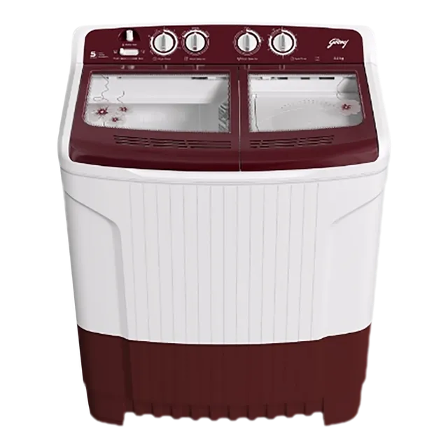 GODREJ WS EDGE 85 5.0 TB3 M WNRD ( 8.5 KG ) Semi Automatic Top Load Washing Machine