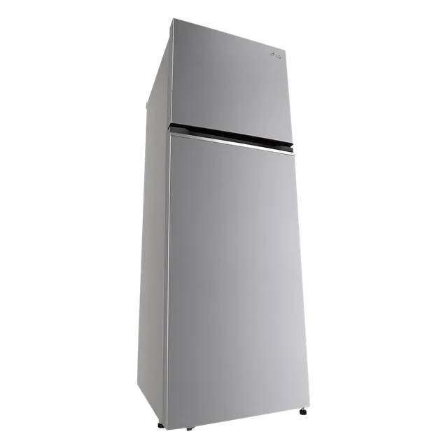 LG GL-S342SPZY 322 Litres 2 Star Double Door Refrigerator Shiny Steel