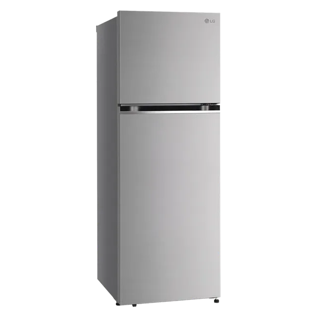 LG GL-S342SPZY 322 Litres 2 Star Double Door Refrigerator Shiny Steel