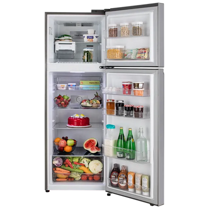 LG GL-S342SPZY 322 Litres 2 Star Double Door Refrigerator Shiny Steel