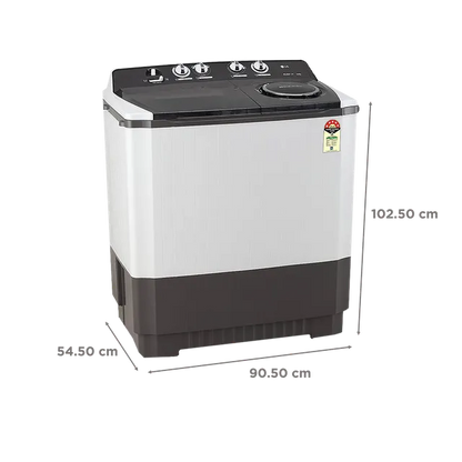 LG P955ASGAZ ( 9.5 KG ) Semi Automatic Top Load Washing Machine