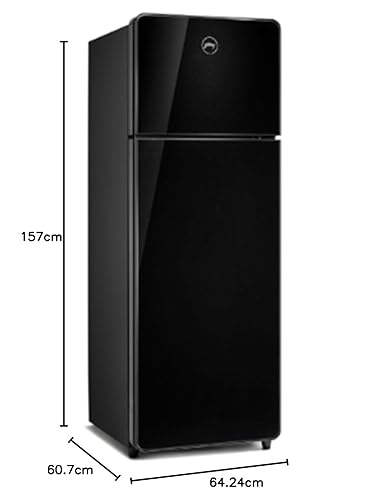 GODREJ RT EON CRYSTAL 280B RI OB 244 Litres 2 Star Double Door Refrigerator