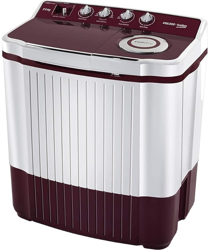 VOLTAS BEKO WTT70ALIM ( 7.0 KG ) Semi Automatic Top Load Washing Machine