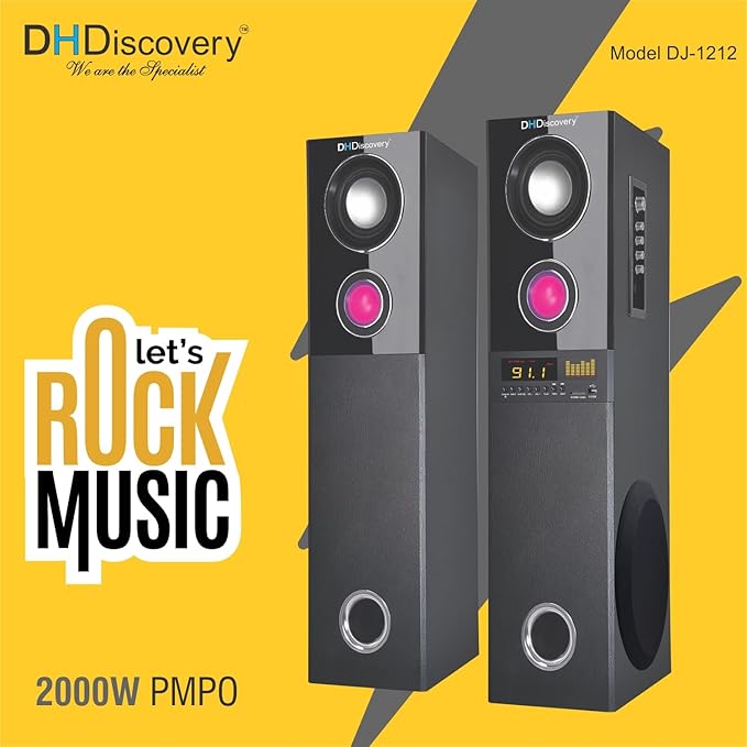 DISCOVERY SPEAKER DJ 1212