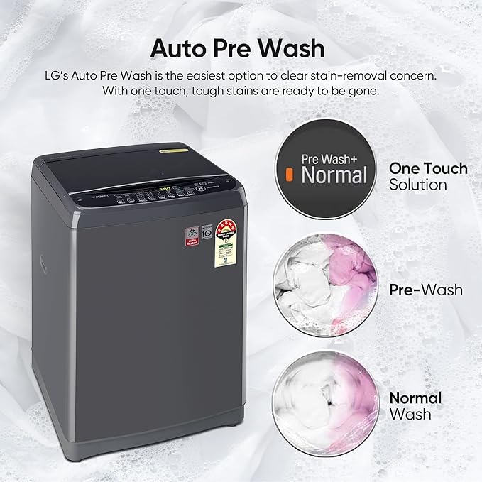 LG T10SJMB1Z ( 10.0 KG ) Fully Automatic Top Load Washing Machine