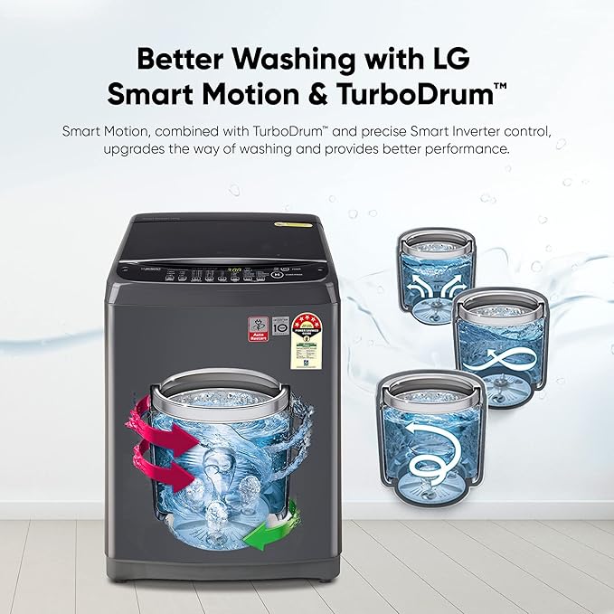 LG T10SJMB1Z ( 10.0 KG ) Fully Automatic Top Load Washing Machine