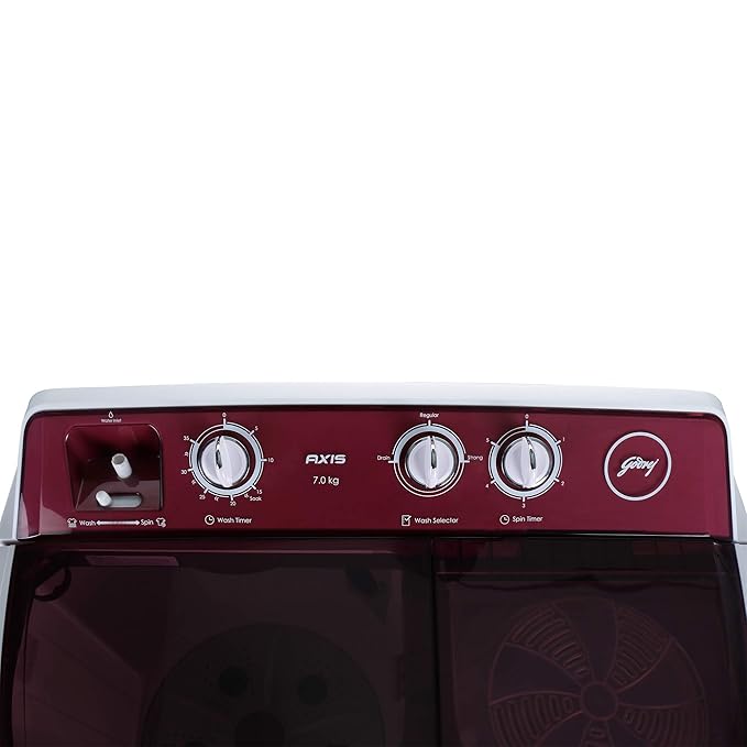 GODREJ WSAXIS DX 70 SN2 T WNRD ( 7.0 KG ) Semi Automatic Top Load Washing Machine