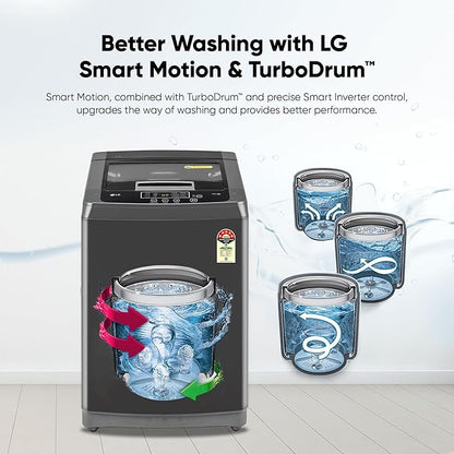 LG T80SPMB1Z ( 8.0 KG ) Fully Autpmatic Top Load Washing Machine