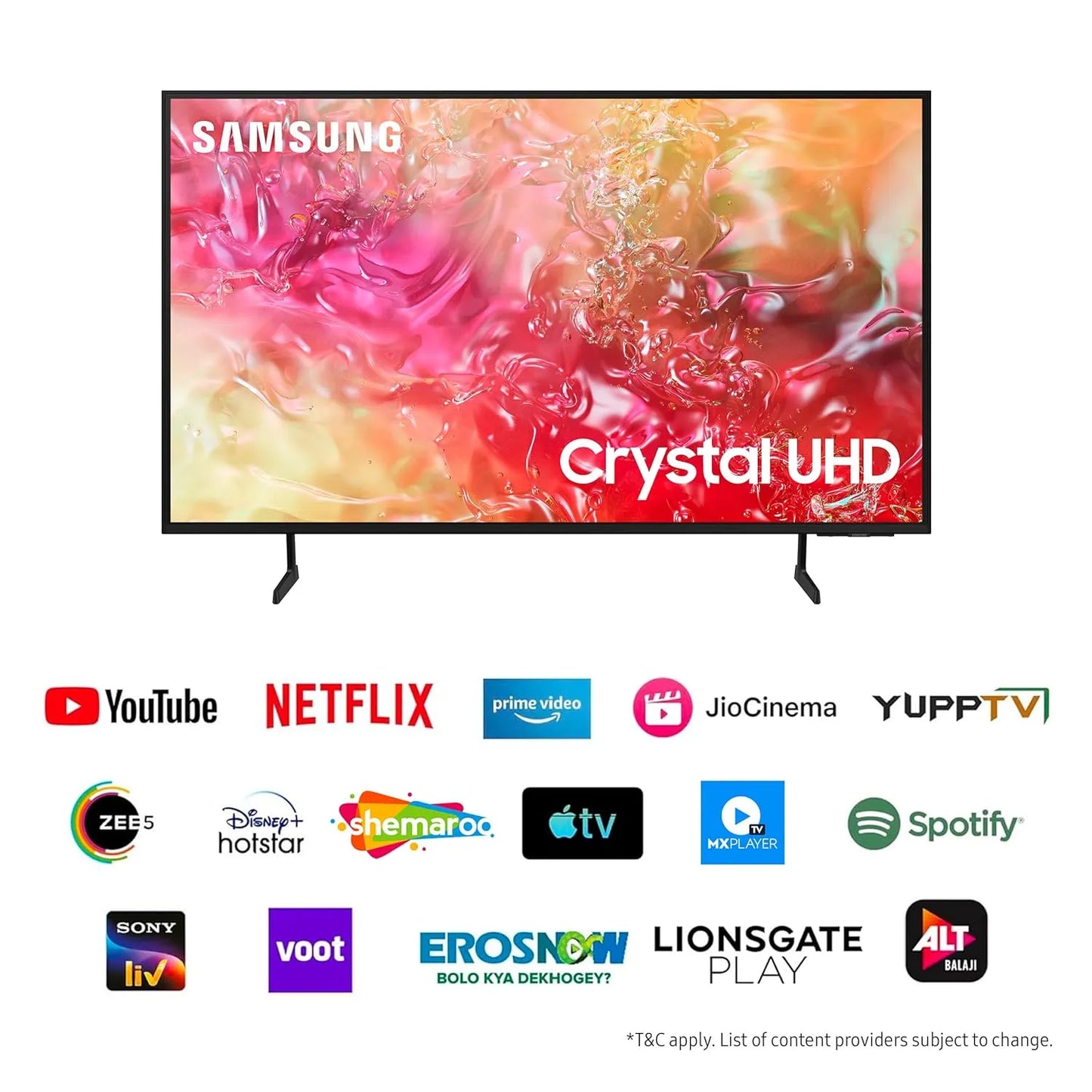 SAMSUNG 55DU7000 138 CM ( 55 Inch) 4K UHD Smart Tizen LED TV