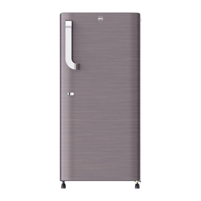 BPL BRD-F220EBPHGS 201 Litres 2 Star Single Door Refrigerator Grey