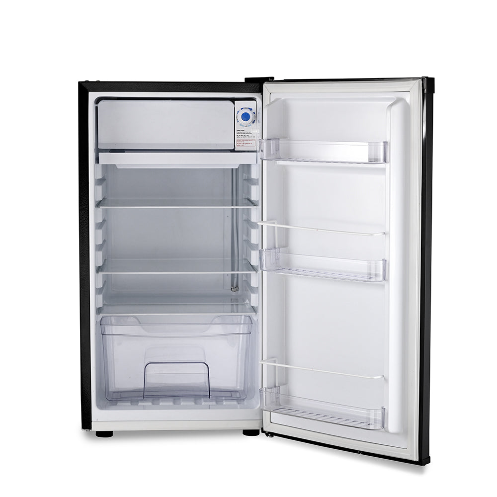 BPL BRC-F110RBPSKV 85 Litres 2 Star Single Door Refrigerator Silver Black