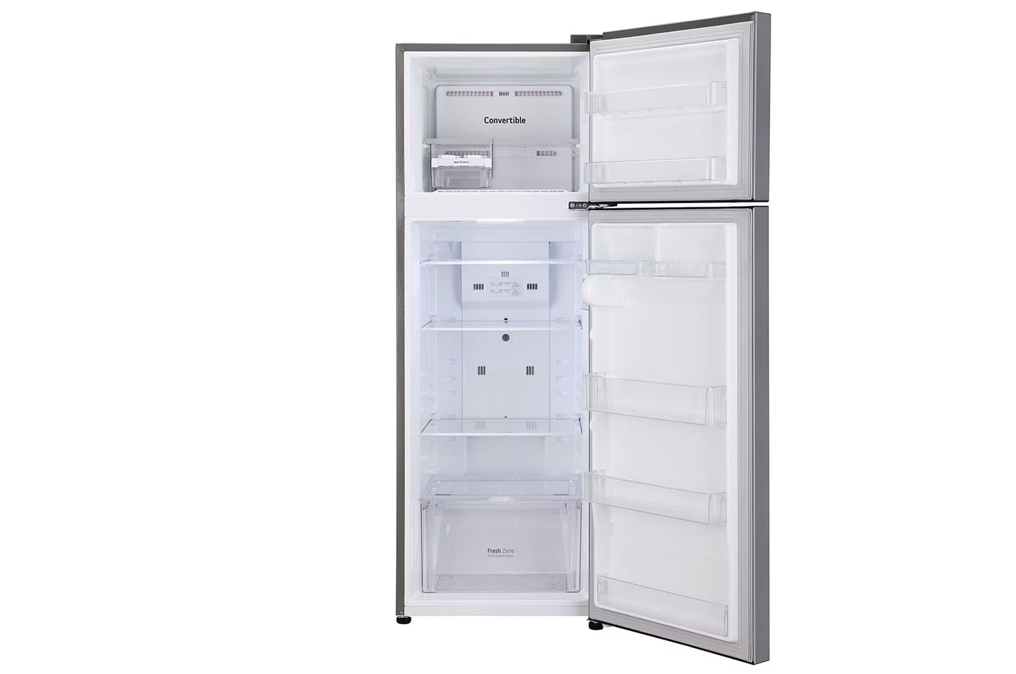 LG GL-S322SPZY 288 Litres 2 Star Double Door Refrigerator Shiny Steel