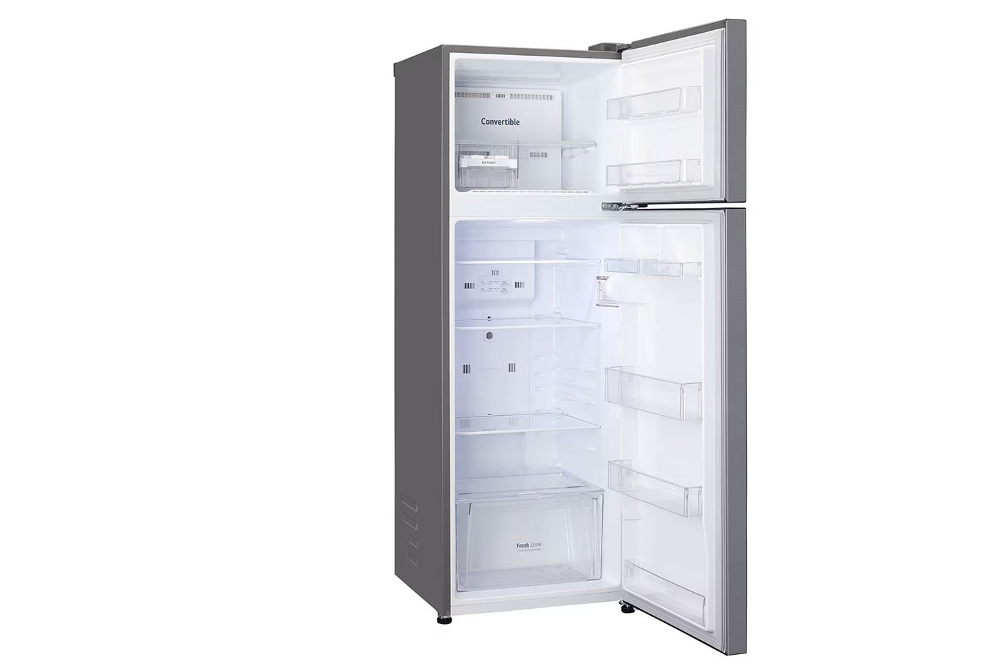 LG GL-S322SPZY 288 Litres 2 Star Double Door Refrigerator Shiny Steel