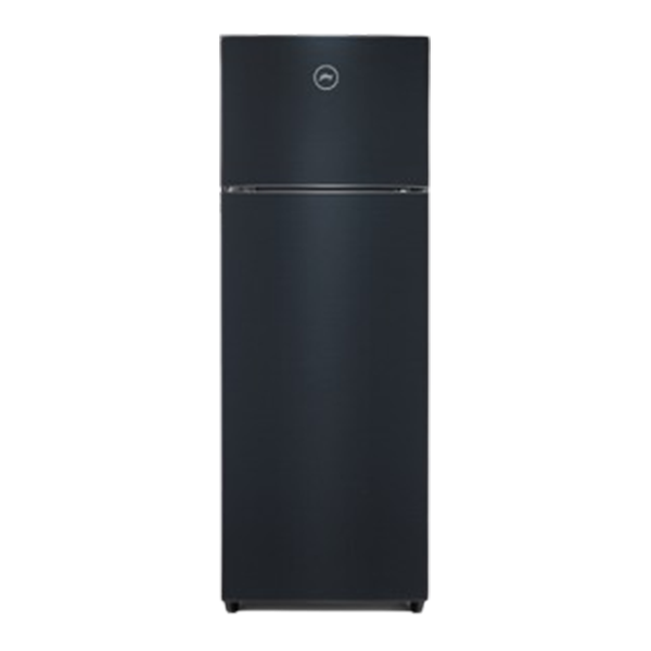 GODREJ RT-EON VALOR 310B RI MT 272 Litres 2 Star Double Door Refrigerator Fossil Steel