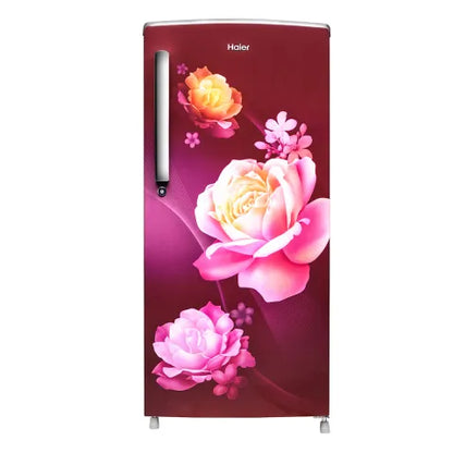 HAIER HRD-2061SRN-N 185 Litres 1 Star Single Door Refrigerator Red