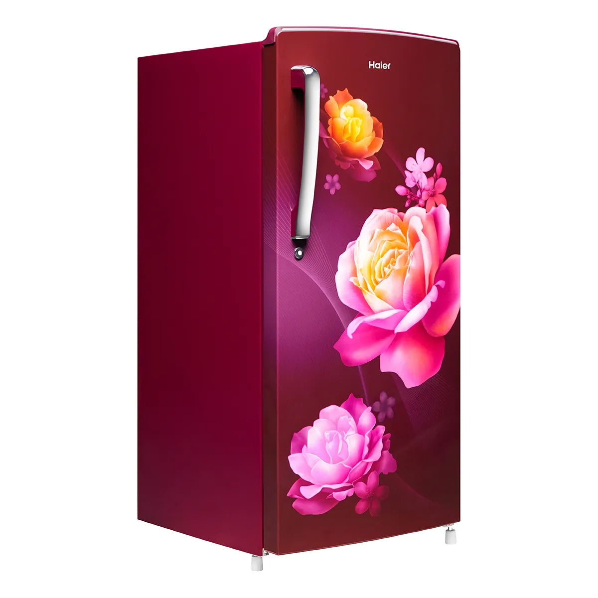 HAIER HRD-2061SRN-N 185 Litres 1 Star Single Door Refrigerator Red