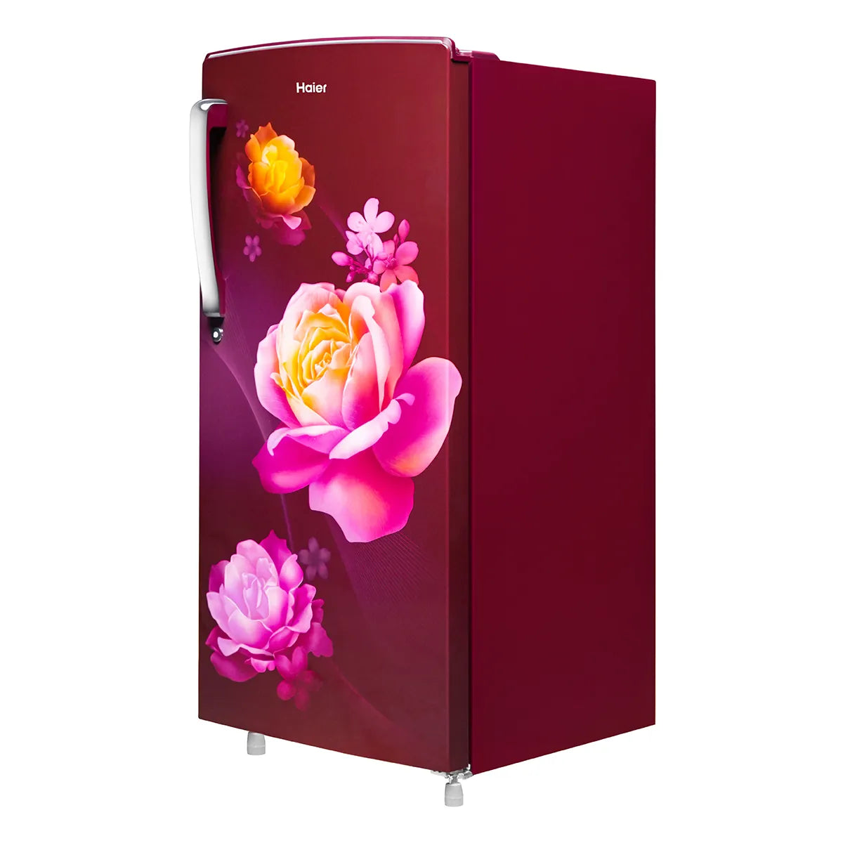 HAIER HRD-2061SRN-N 185 Litres 1 Star Single Door Refrigerator Red