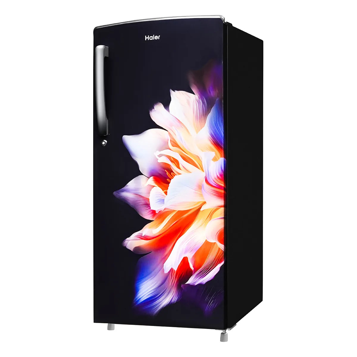 HAIER HRD-226CKI-N 205 Litres 3 Star Single Door Refrigerator Black