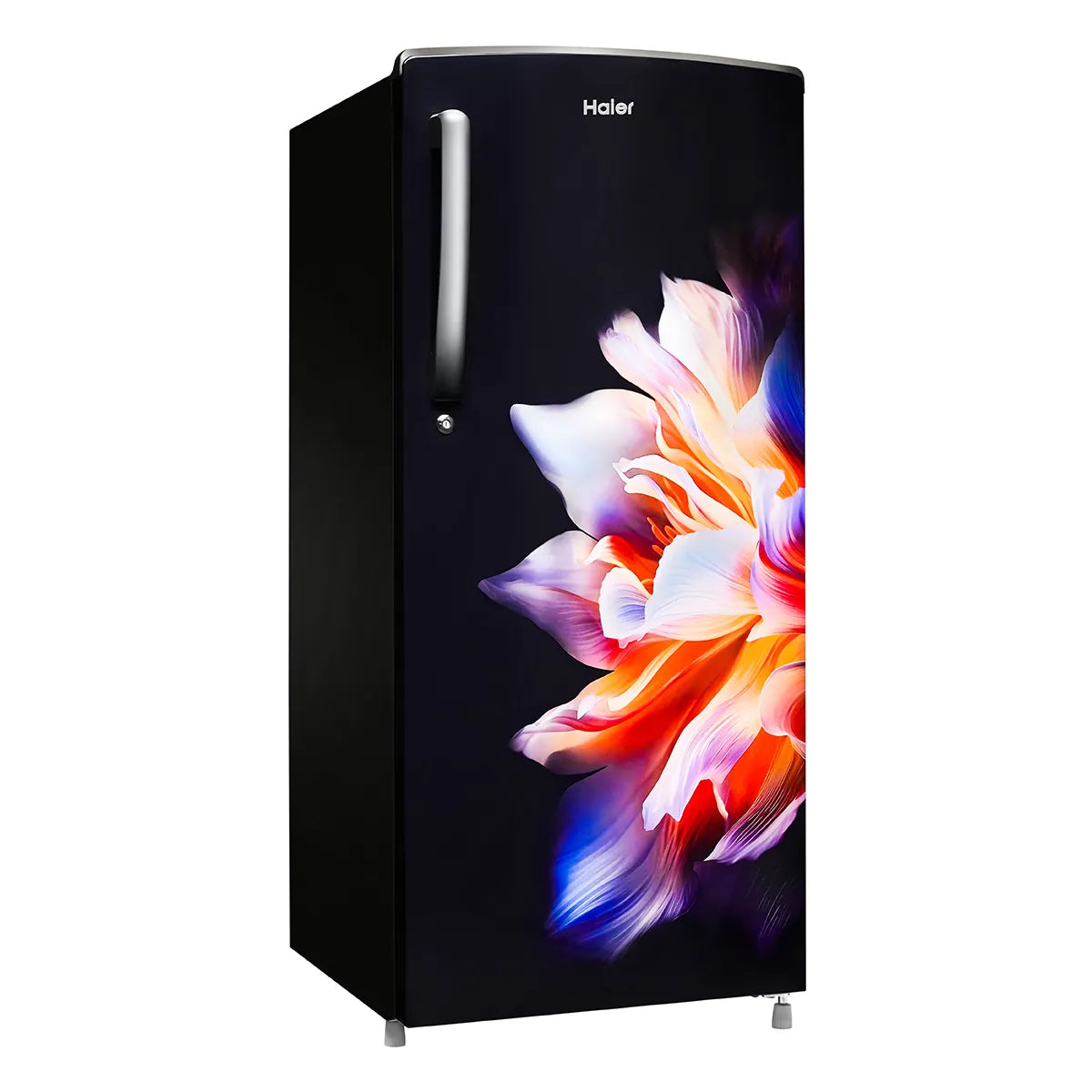 HAIER HRD-226CKI-N 205 Litres 3 Star Single Door Refrigerator Black